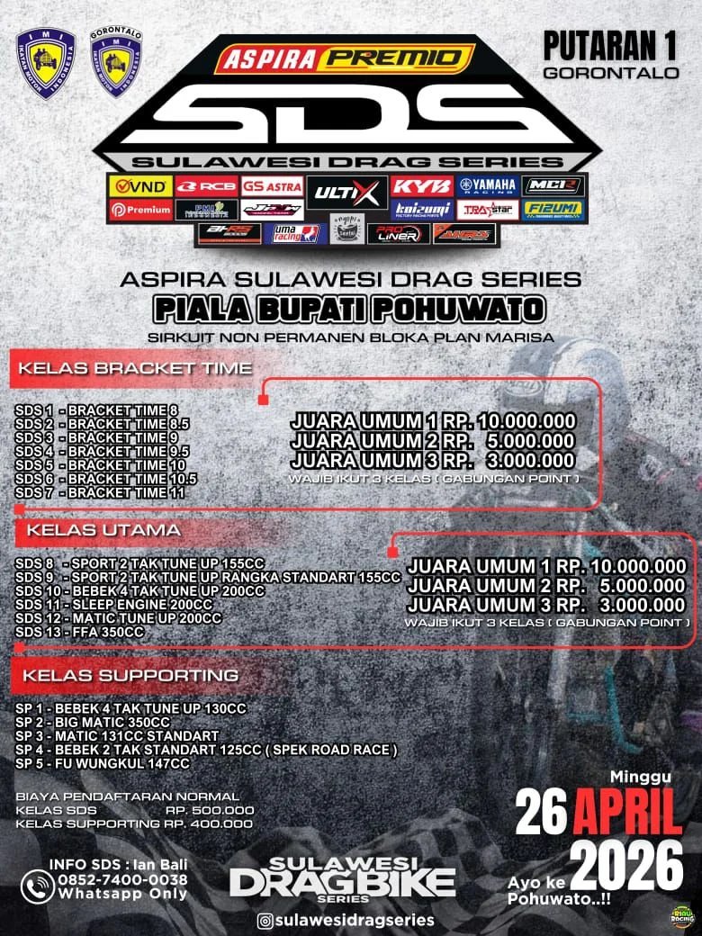 ASPIRA PREMIO SULAWESI DRAG BIKE SERIES
